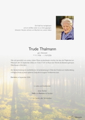 Trude Thalmann